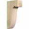 Ekena Millwork Del Monte Rough Sawn Corbel, Douglas Fir, 6"W x 12"D x 24"H COR06X12X24DEL00RDF - alternate 1